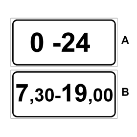 10 Pannelli integrativi dei segnali